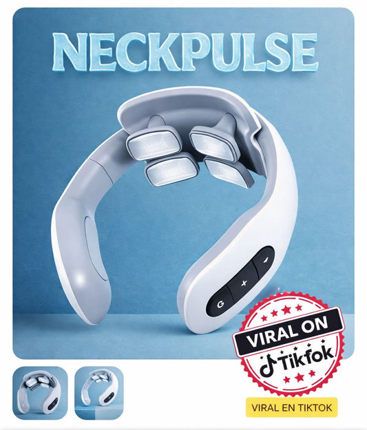 NeckPulse™ Masajeador Cervical - Spa en Casa + Ebook